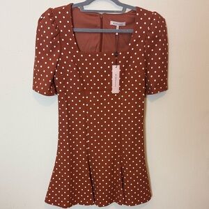 BCBG MINI POLKA DOT DRESS